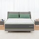 Novilla Queen Mattress,12 Inch Gel Memory Foam Hybrid Mattress with Individually Pocket Springs, Breathable Mattresses Queen for Cool Sleep,Motion Isolation & Pressure Relief, Medium Firm, vigour