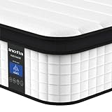 Inofia Full Mattress, 12 Inch Hybrid Innerspring Full Mattress Cool Bed with Breathable Soft Knitted Fabric Cover, 101 Nights Trial, Full Size