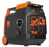 WEN 4800-Watt Portable Inverter Generator, Electric Start, RV-Ready, Quiet and Lightweight with Fuel Shut Off and CO Watchdog (56480iX)