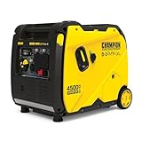 Champion Power Equipment 4500-Watt Electric Start Dual Fuel RV Ready Portable Inverter Generator with Quiet Technology and CO Shield