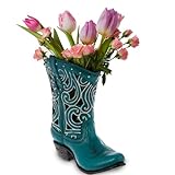 Hobby Lobby Turquoise Cowboy Boot Vase
