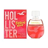 Hollister Festival Vibes Eau de Parfum Spray for Women, 3.4 Ounce