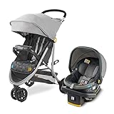 Century Stroll On 3-Wheel 2-in-1 Lightweight Travel System – Infant Car Seat and Stroller Combo