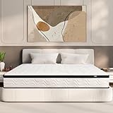 MOLBIUS Queen Mattress | 12 Inch Queen Size Hybrid Mattresses in a Box | Medium Firm Memory Foam and Individual Pocket Springs | Fiberglass Free Bed Mattres | Breathable | CertiPUR-US