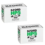 Ilford HP5 Plus Black and White Printing Film 35mm ISO 400 36 Poses 2-Pack
