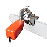 Granberg Precision Grinder, G1012XT - Chainsaw Sharpener (12V) - Electric Bar Mounted Sawmill Blade Sharpening Tool Kit - Manual File Guide Attachment - Easy Portable Machine Tools Accessories