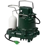 Zoeller M53 Mighty-mate Submersible Sump Pump, 1/3 Hp