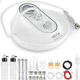 VEVOR Diamond Microdermabrasion Machine 3 in 1 Professional Dermabrasion Machine with 70cmHg Maximum Suction, 9 Diamond Tips, 2 Spray Bottles, 3 Vacuum Tubes for Home Use