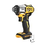 DEWALT 20V MAX XR Impact Driver, Brushless, 1/4', 3-Speed, Bare Tool Only (DCF845B)