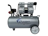 California Air Tools 8010A Aluminum Tank Air Compressor | Ultra Quiet, Oil-Free, 1.0 hp, 8 gal