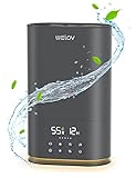 WELOV Cool Mist Humidifiers for Bedroom, 6L BoostMist Room Humidifier for Large Areas, Air Humidifiers for Home, 90hrs Bedroom Humidifier for Adults, Ultrasonic Humidifier for Plants, Auto Humidity