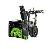 EGO SNT2400 24 in. Self-Propelled 2-Stage Snow Blower with Peak Power Battery and Charger Not Included, Black