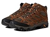 Merrell Men's Moab 3 Mid Waterproof Hiking Boot, Earth, 12 Wide