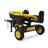 Champion Power Equipment 37-Ton Horizontal/Vertical Full Beam Gas Log Splitter with Auto Return