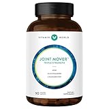 Vitamin World Triple Strength Joint Mover, Glucosamine Chondroitin with MSM Joint Support Supplement, Collagen & Boswellia Serrata Extract, Support Joint Strength, Comfort & Flexibility, 90 Caplets