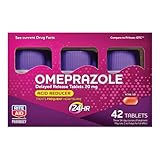 Rite Aid Acid Reducer Omeprazole Delayed Release Tablets - 20 mg, 3 Bottles, 14 Count Each (42 Count Total), Unflavored, Heartburn Relief, Heartburn Medicine, Treats Frequent Heartburn