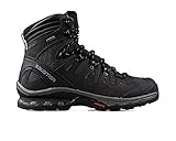 Salomon Quest 4D 3 Gore-TEX Backpacking Boots for Men, Phantom/Black/Quiet Shade, 14