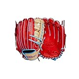 WILSON 2024 A1000 PF1892 12.25” Outfield Baseball Glove - Red/Blonde/Blue, Right Hand Throw