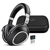 Sennheiser MB 660 MS (507093) - Dual-Sided, Dual-Connectivity, Wireless, Bluetooth, Adaptive ANC Over-Ear Headset | For Desk/Cell Phone & Softphone/PC Connection | Skype for Business Certified (Black)