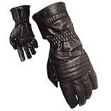 Olympia 410 Sport Gel Classic Motorcycle Gloves (Black, Large)