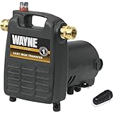 Wayne PC4 Cast Iron Portable Electric Water Removal Pump, Black
