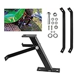 Lawn Tractor Trailer Hitch Fits Lawn Mower, Garden Tractor Trailer Hitch, Iron Construction,Compatible with Trailer-Hitch Balls with 3/4' Shank Or Smaller,with Installation Instructions