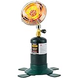 GASPOWOR Propane Heater 6200BTU, Camping Heater for Tents, Portable Outdoor Heater with Coleman Gas Cylinder Stand, Golf Cart Heater,Tent Heater Cordless 1lb Small Propane Tanks(Fuel not included)