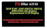 WARWOLFTEAM 4K 21.5' Compatible with Apple iMac A2116 2019 EMC 3195 MRT32 MRT42 Replacement LCD Display Screen Panel with Glass Assembly