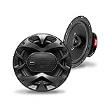 BOSS Audio Systems CH6520B Chaos Series 6.5 Inch Car Stereo Door Speakers - 250 Watts Max, 2 Way, Full Range Audio, 1 Inch Tweeter, Coaxial, Sold in Pairs
