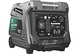 Cummins Onan P4500I Portable Inverter Generator, Power Inverter Dual 5V USB Ports for Mobile Charging, Gas Powered for Backup Home Use, RV & Camping - 7.3 HP 224cc OHV 4-Stroke Engine W/Remote Start
