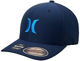 Hurley Men's Caps - H2O Dri Pismo Curved Bill Baseball Hats for Men (S-XL), Size Large-X-Large, Blue