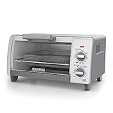 BLACK+DECKER Crisp N Bake Air Fry 4-Slice Toaster Oven, Gray, TO1785SG