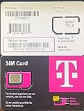 T-Mobile SIM Card R15 5G 4G LTE TMobile Triple Cut Nano Micro 3 in 1 ULTIMATE TMO Starter pack with Simbros Simkey to remove The sim tray on any device!