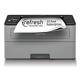 Brother Compact Monochrome Laser Printer, HL-L2350DW, Wireless Printing, Duplex Two-Sided Printing, includes 4 Month Refresh Subscription Trial and Amazon Dash Replenishment Ready