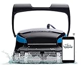 Dolphin Automatic Robotic Pool Vacuum Cleaner, Dual Drive, Waterline Scrubber Brush, Top Load Filter, Ideal for In-Ground Pools up to 50 FT - Nautilus CC Supreme Wi-Fi