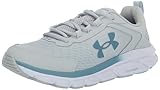 Under Armour Women's Charged Assert 9, (120) Halo Gray/Halo Gray/Still Water, 9.5, US