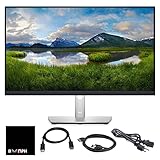 Dell P2722H 27' 16:9 IPS Computer Monitor Screen with Display Port Cable and USB 3.0 Upstream Cable - New Model