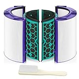 TP04 Replacement Filter for Dyson HP04 TP04 DP04 TP05 DP05 Air Purifi-er Sealed Two Stage 360° Pure Cool Fan Combi Glass HEPA Filter & Activated Carbon Filter (Not for HP07,TP01,TP02,TP07,HP09)