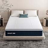 DIGLANT Queen Mattress, 14Inch Medium Plush Supportive Memory Foam Hybrid Mattress, Pressure Relief 7-Zone Individual Pocket Springs Queen Size Mattress in a Box, CertiPUR-US Certified, 60'*80'