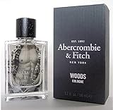 Abercrombie & Fitch Mens WOODS Cologne 1.7 bottle. Authentic 100%