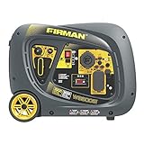 FIRMAN Inverter Portable Generator, 171cc Engine with Electric Start, 3300W Power Generator with Run Time of 9 hours, Whisper Series Generator, 109lbs