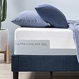 ZINUS 12 Inch Ultra Cooling Gel Memory Foam Mattress, Full, Cool-to-Touch Soft Knit Cover, Pressure Relieving, CertiPUR-US Certified, Mattress in A Box, All-New, Made in USA