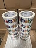 Prinko-Ebay Branded Packaging Shipping Tape 2' x 75 Yards 2 Mil Thickness (6)