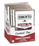 Oh Boy! Oberto Classics Cocktail Pep Smoked Sausages, 3 Ounce (Pack of 8)