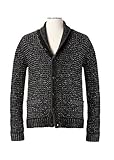 Neiman Marcus Men's Heathered Shawl-Collar Cardigan Sweater X-Large 49% Wool, 47% Cotton