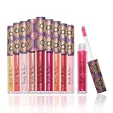 Nicole Miller Lip Gloss Collection, 10 Count (Pack of 1), Pink Shimmer