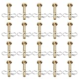 IDEASURE 20 pcs Shear Pins for Snowblower - Shear Pins & Cotter Pins Compatible with Craftsman Troy Bilt Snow Blower Snow Thrower, Replaces 738-04124A 714-04040, 20 Set