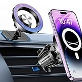 for Magsafe Car Mount【20 Strong Magnets】Magnetic Phone Holder for Car Phone Holder Mount Dash【360° 】Phone Holders for Your Car Accessories Cell phone Car Mount For iPhone 15 14 13 12 Pro Max Plus Max