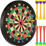 Doinkit Dart Magnetic Dartboards - Large Premium Design - 6 Kid Safe Durable Doinkit Darts - 20+ Fun Indoor Party Game for Kids and Adults