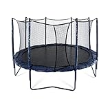 JumpSport 14' Elite | Includes Trampoline and Safety Enclosure | Unforgettable Overlapping Doorway | Easy-Up Net Installation | Exclusive Spring Technology for Performance and Safety